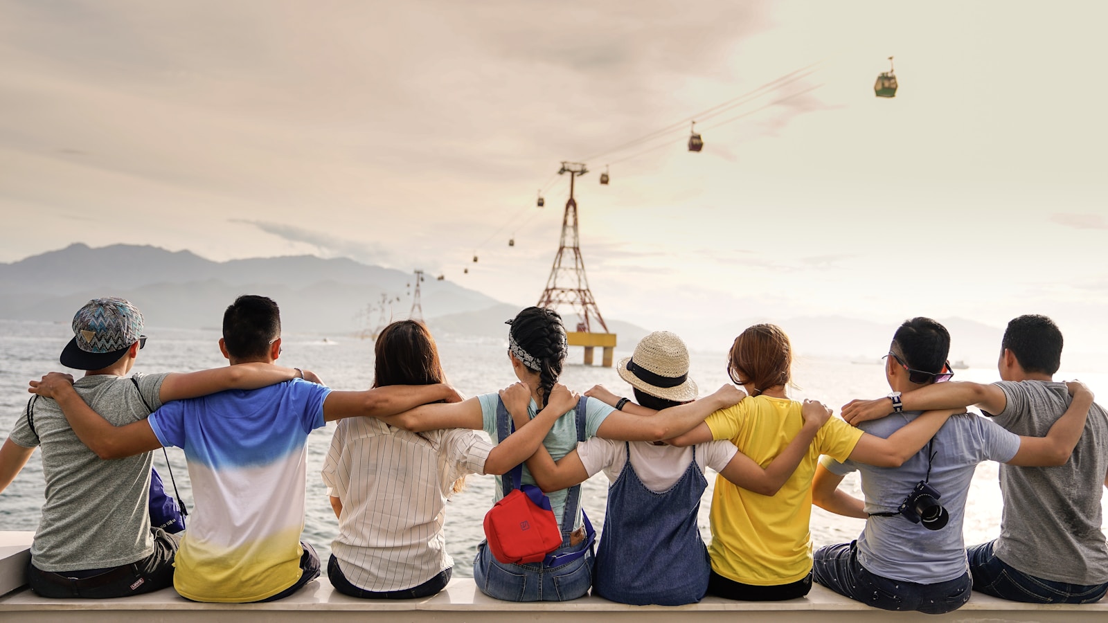 People connecting and collaborating in a community setting
